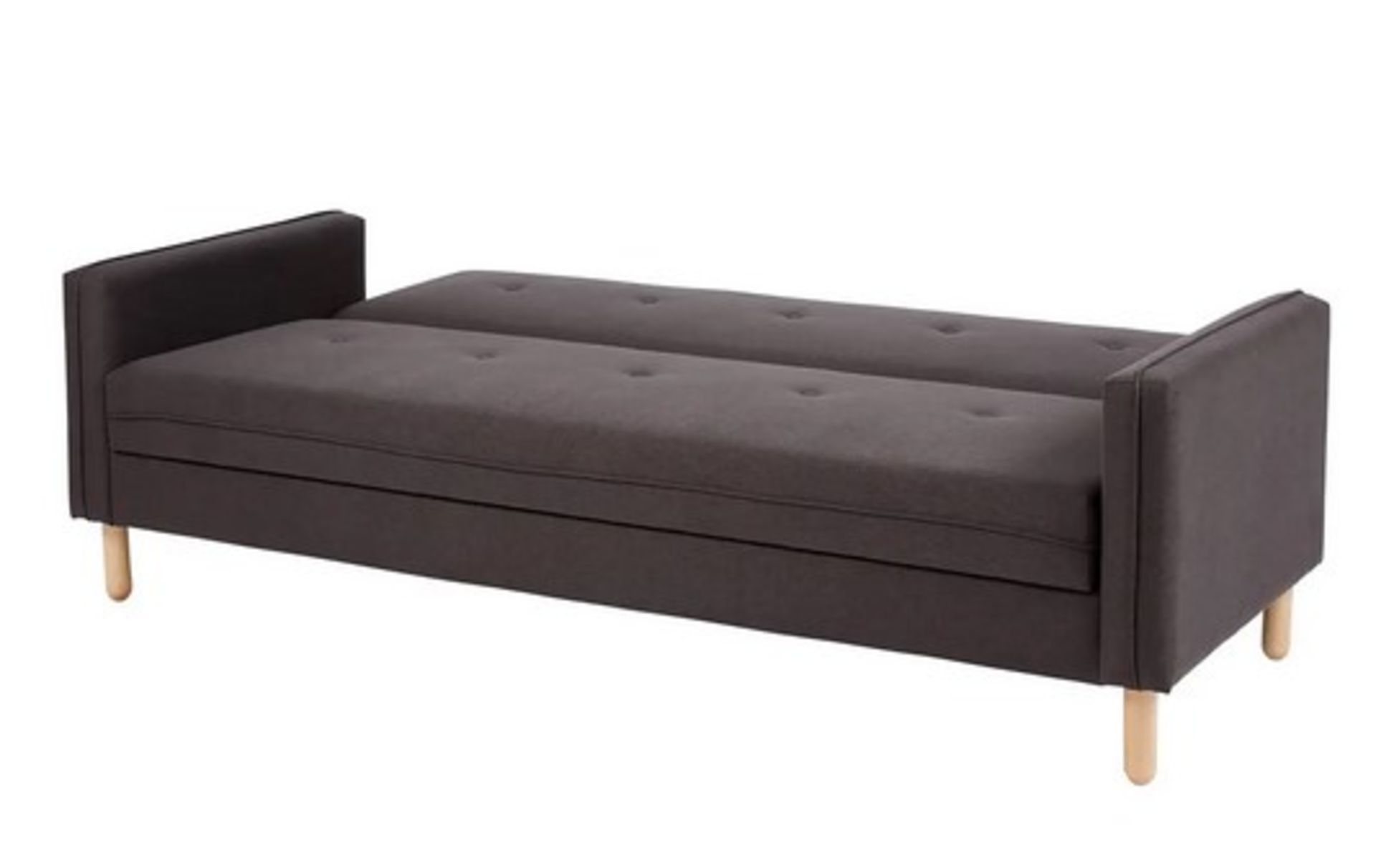 (147/Mez) RRP £325 Sidney Sofa Bed With Storage In Grey. Handy Hidden Storage. Easily Folds Out I... - Image 4 of 8
