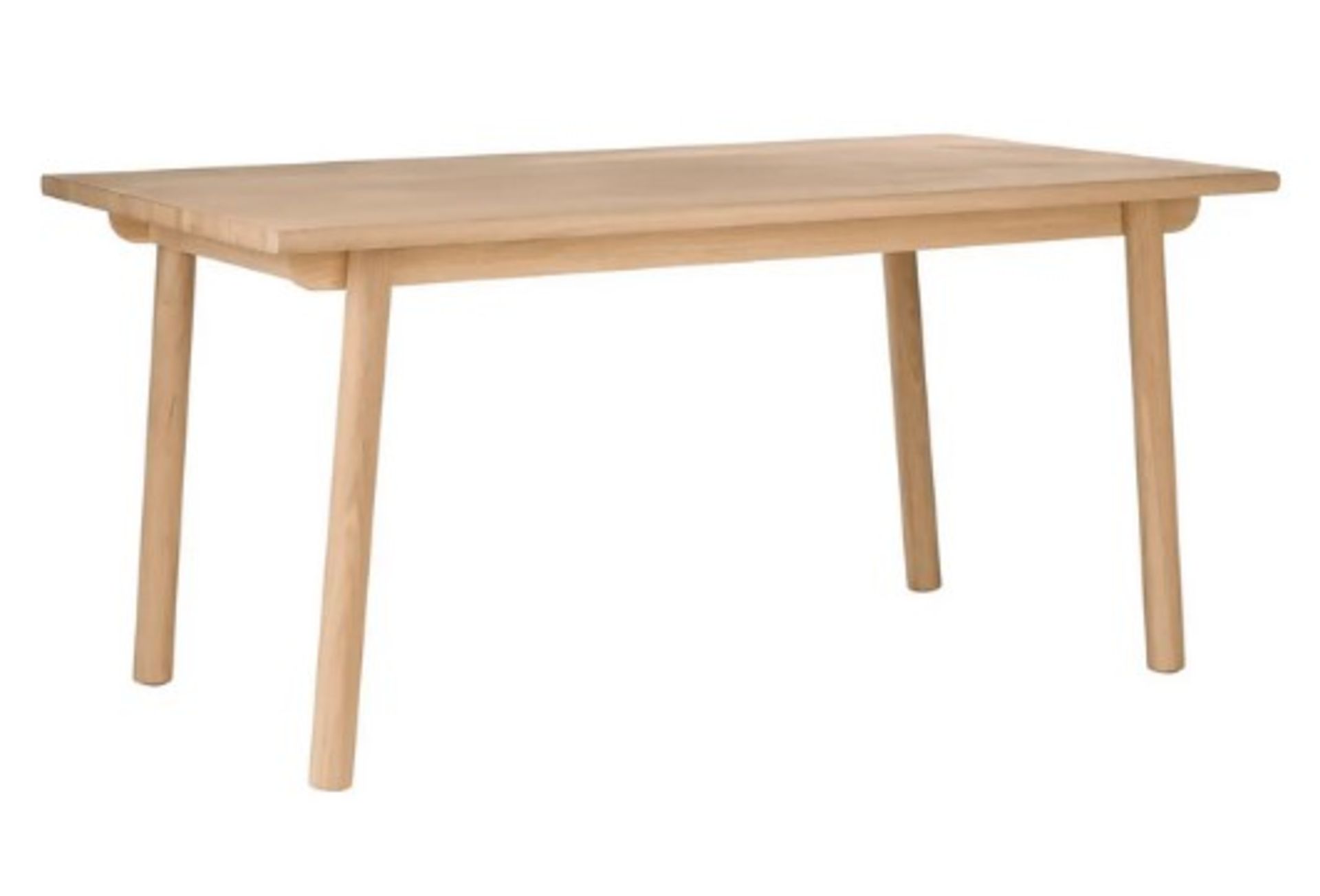 (57/Mez) RRP £595. House Beautiful Trua Oak Dining Table. Seats Up To 6 People. Solid Oak and Oak... - Image 2 of 5