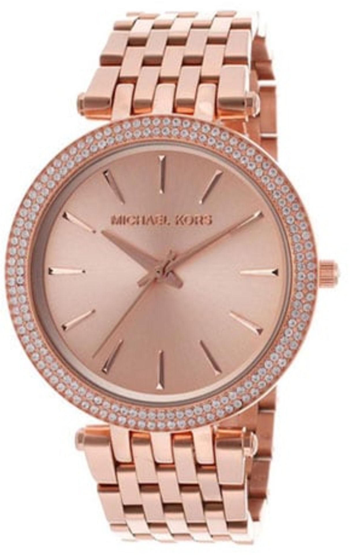 Michael Kors Ladies Darci Watch Rose Gold MK3192