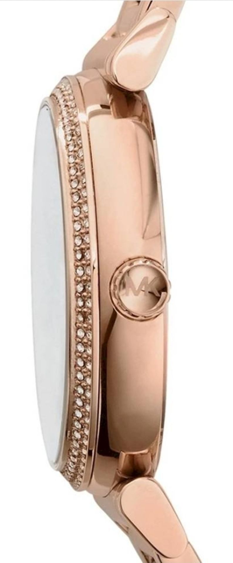 Michael Kors MK3356 Ladies Catlin Rose Gold Quartz Watch - Image 3 of 9