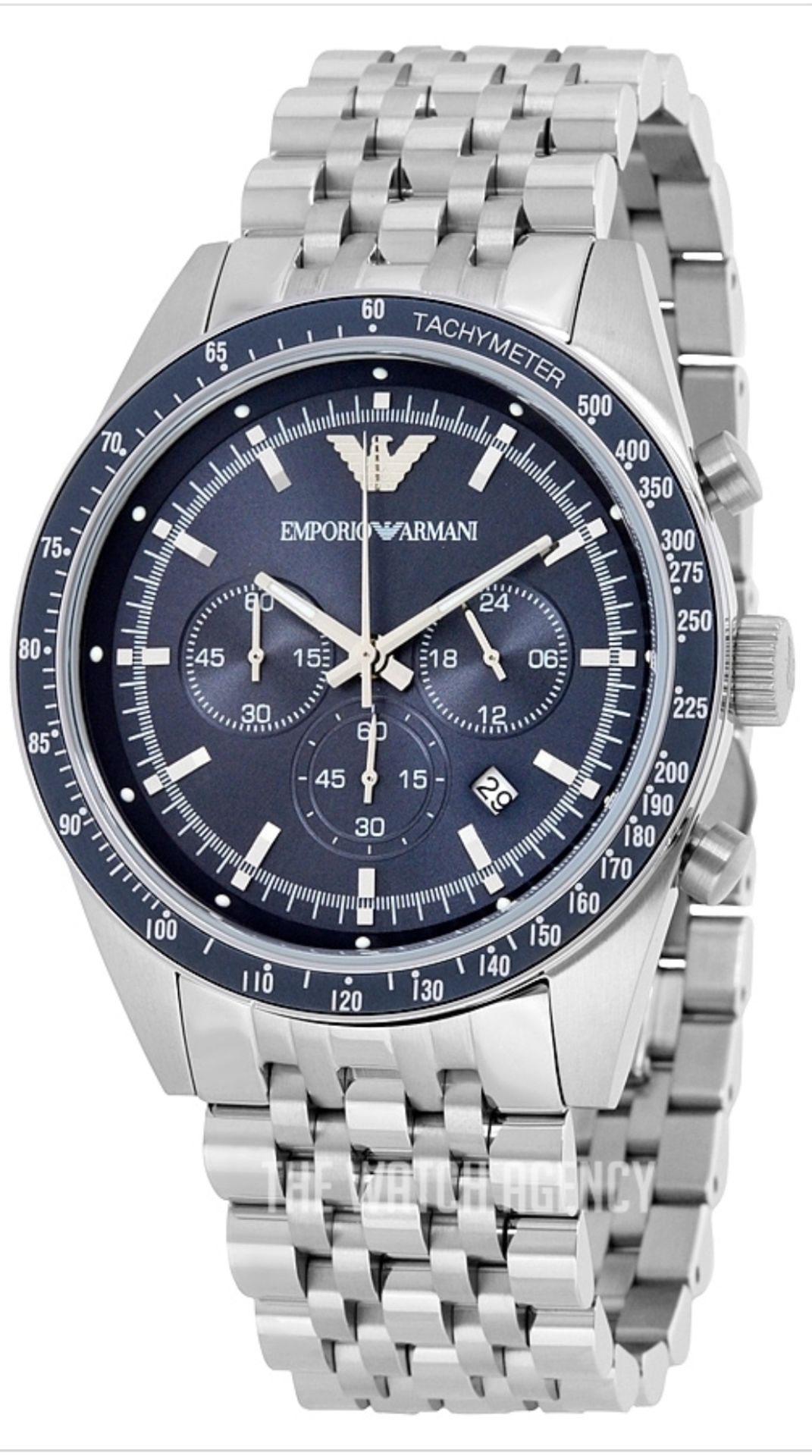 Emporio Armani AR6072 Men's Quartz Chronograph Designer Watch - Image 8 of 9