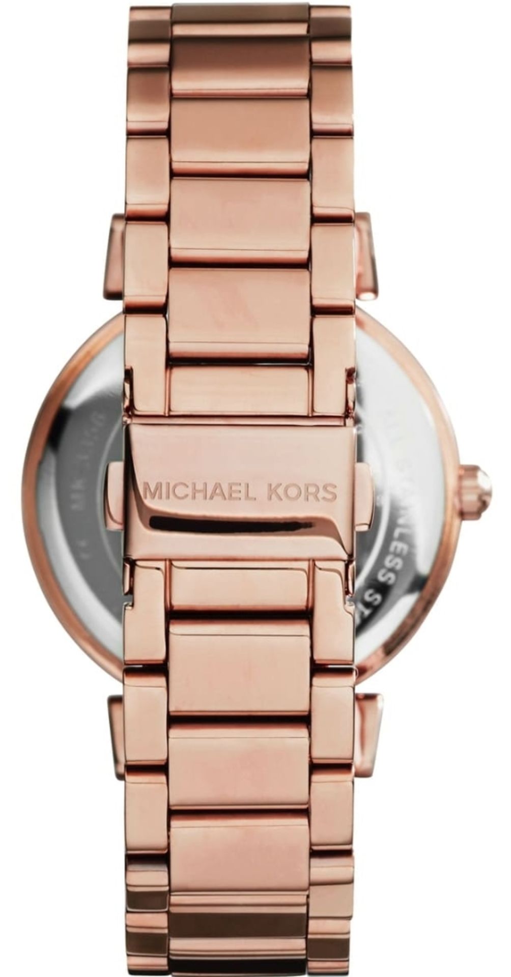 Michael Kors MK3356 Ladies Catlin Rose Gold Quartz Watch - Image 5 of 9