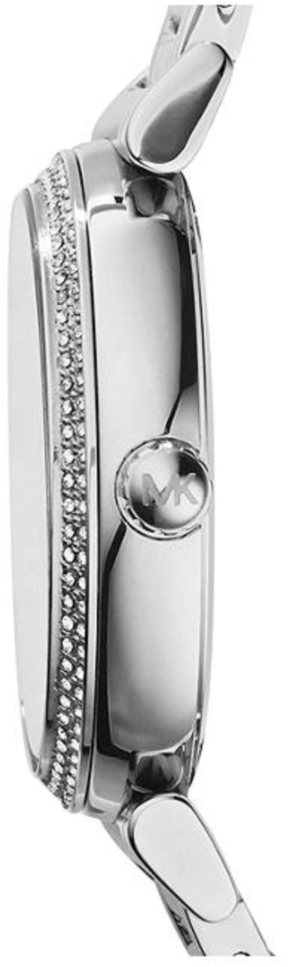Michael Kors MK3355 Ladies Catlin Bracelet Silver Watch - Image 5 of 8