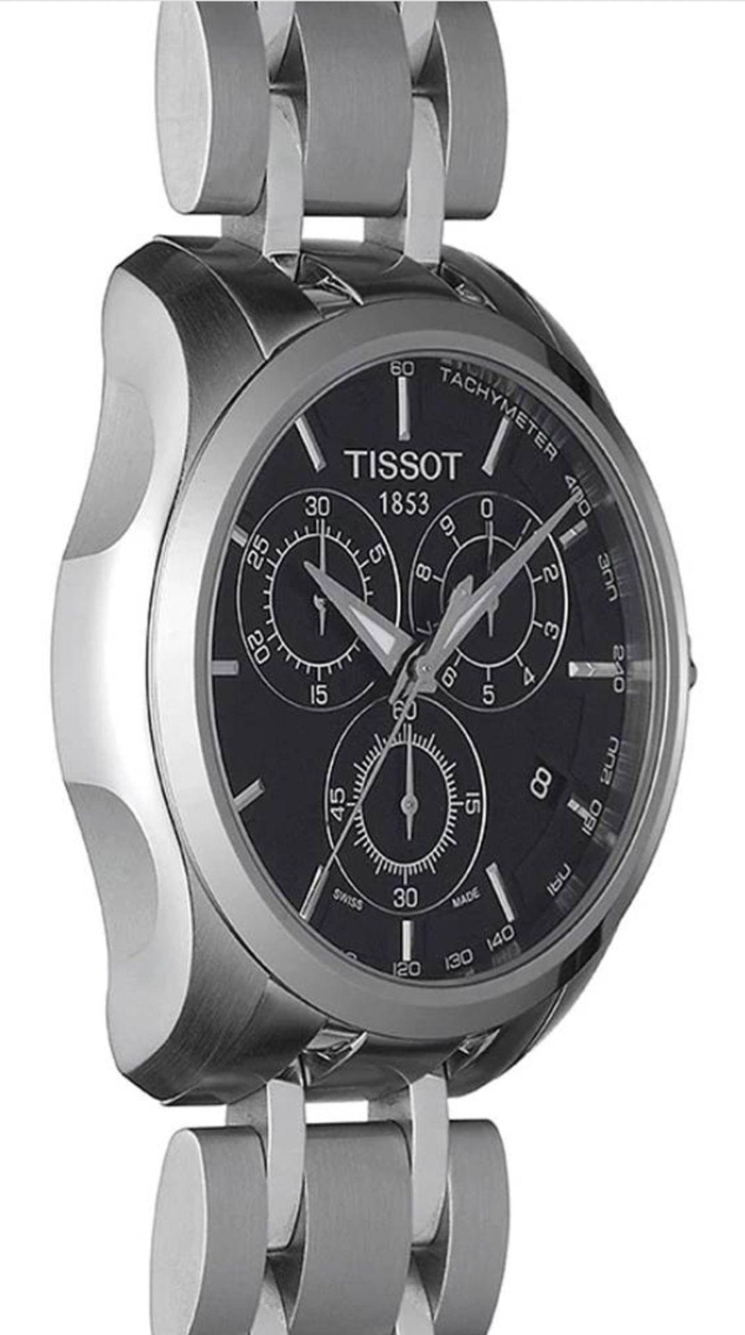 TISSOT T035.617.11.051.00 Men's Couturier Quartz Chronograph Watch - Image 3 of 10