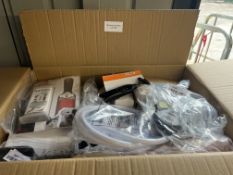 Assorted Electrical and Household Box to Include Le Creuset. Approx. RRP £250 - GRADE U