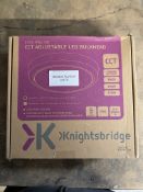 Knightsbridge Adjustable Led Bulkhead. RRP £24.99 - GRADE U