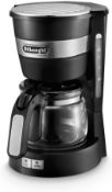Delonghi Filter Coffee Machine. RRP £44.99 - GRADE U