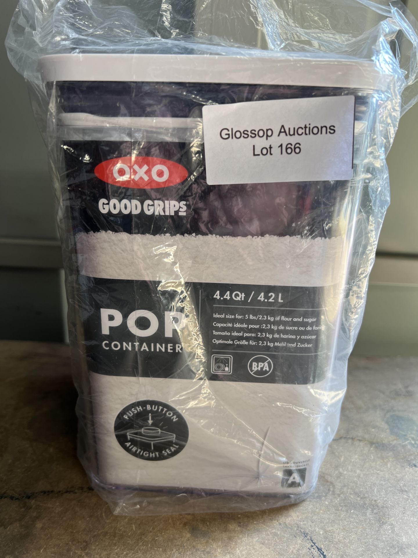Oxo Good Grips Pop 2.0 Container – 4.2L For Flour & More. RRP £20 - GRADE U - Image 2 of 2