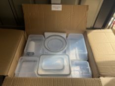 Assorted Sealed Kitchen Food Containers. RRP £14.99 - GRADE U