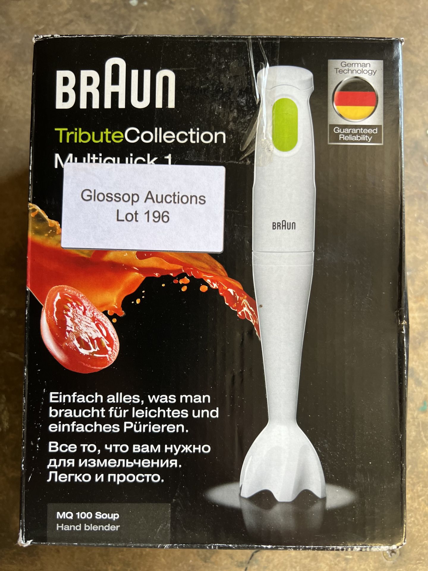 Braun Multi Quick Tribute Collection Blender. RRP £49.99 - GRADE U - Image 2 of 2