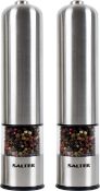 Salter Electric Salt and Pepper Mill Grinder. RRP £21.99 - GRADE U