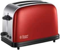 Russell Hobbs 2 Slice Toaster. RRP £35.99 - GRADE U