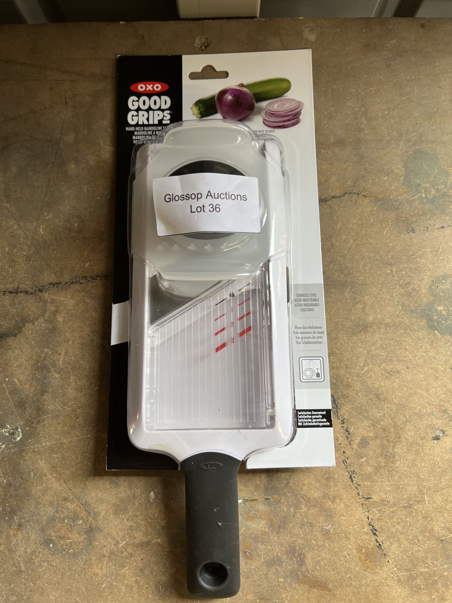 Oxo Good Grips Hand Held Mandoline Slicer. RRP £14.99 GRADE U - Image 2 of 2