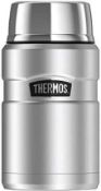 Thermos Stainless Steel King Thermos Flask, 0.47L, Vacuum Flask. RRP £19.99 - GRADE U