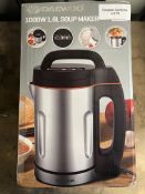 Daewoo 1.6 Litre Soup Maker. RRP £39.99 - GRADE U