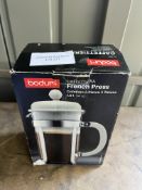 Bodum Cafeteria 8 Cup French Press Coffee Maker, Black. RRP £29.99 - GRADE U