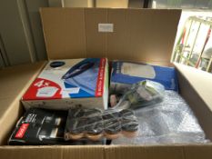 Assorted Electrical and Household Box to Include Joseph Joseph. Approx. RRP £200 - GRADE U