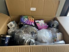 Assorted Electrical and Household Box to Include Philips, Thermos Etc... Approx. RRP £300 - GRADE...