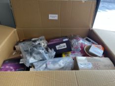 Assorted Box of House and Electrical to Include Philips. Approx. RRP £350 - GRADE U