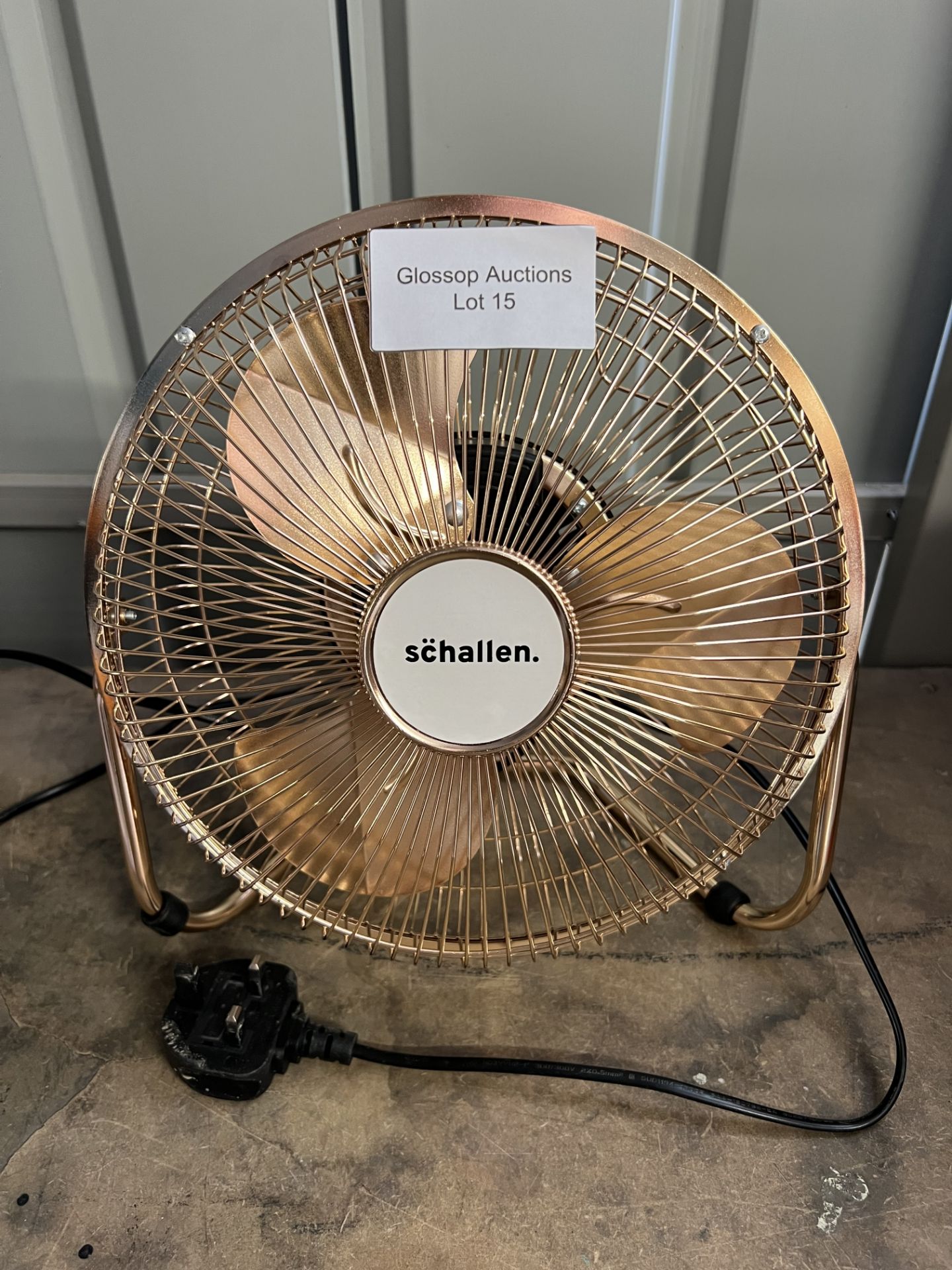 Mp Essentials Schallen Desk Table Fan. RRP £19.99 - GRADE U - Image 2 of 2