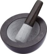 Masterclass Quarry Marble Mortar and Pestle. RRP £44.99 - GRADE U