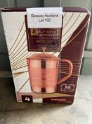 Copper Water Jug. RRP £21.99 - GRADE U