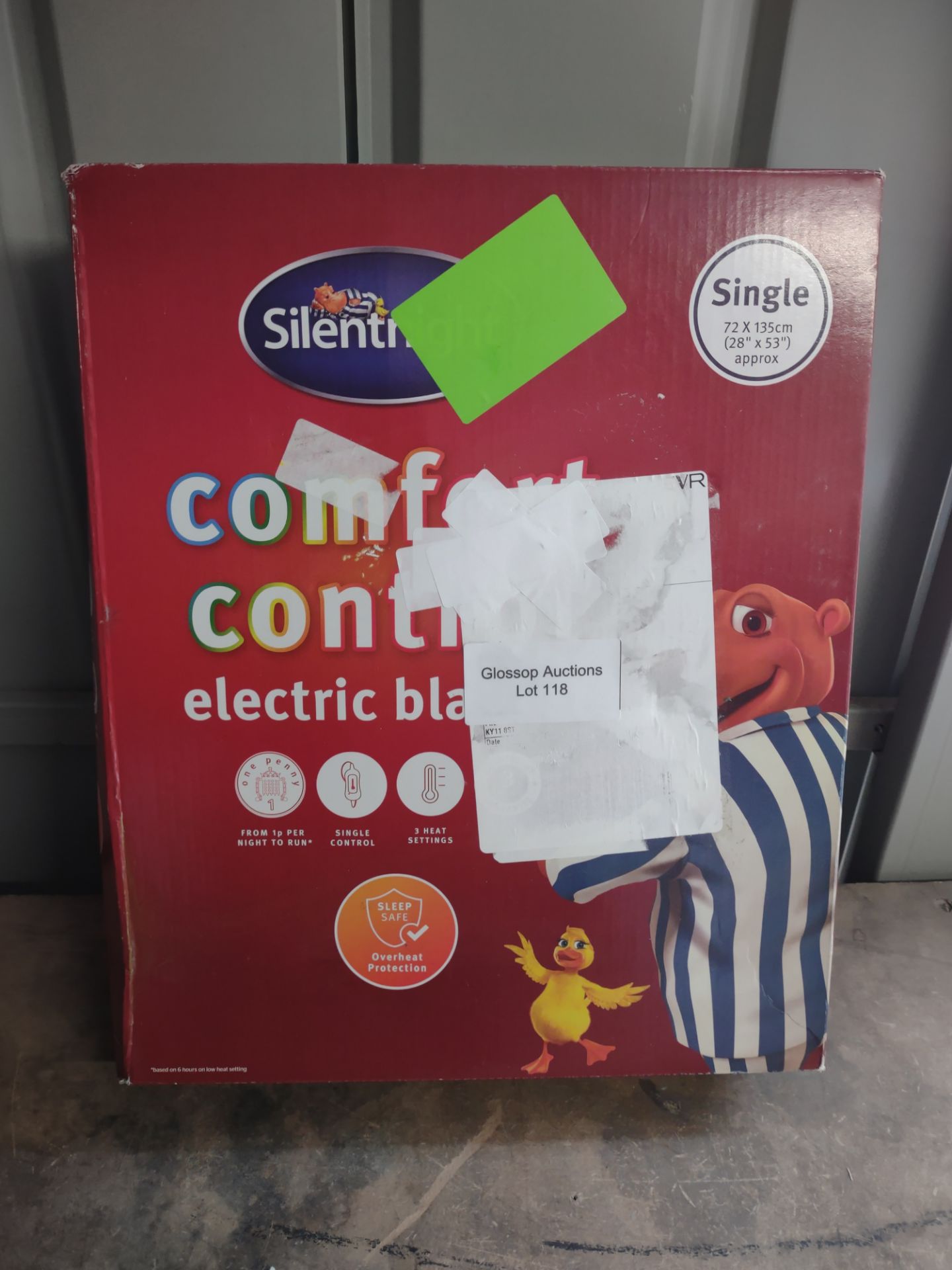 Silentnight Comfort Control Electric Blanket - Single. RRP £25.00 GRADE U - Image 2 of 2