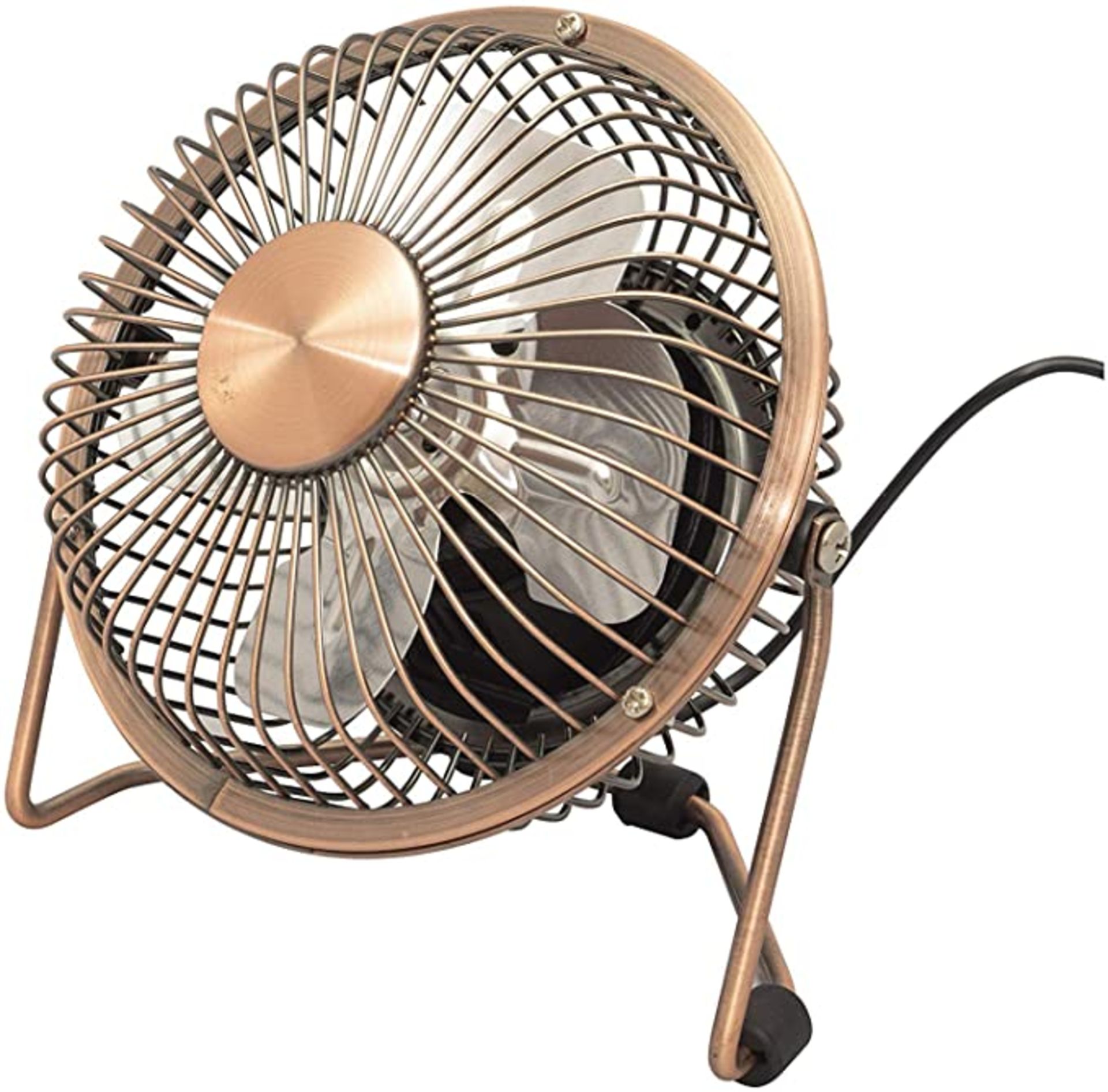 Mp Essentials Schallen Desk Table Fan. RRP £19.99 - GRADE U