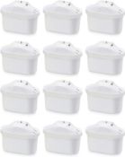 12 Amazon Basics Filter Cartridges. RRP £19.99 - GRADE U