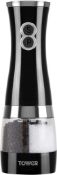 Tower Duo Electric Salt and Pepper Mill. RRP £18.99 - GRADE U