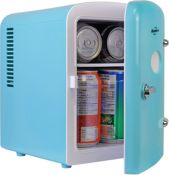 Koolatron Mini Retro Fridge. RRP £57.99 - GRADE U