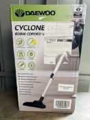 Daewoo, Cyclone Corded Handheld Vacuum Cleaner. RRP £49.99 - GRADE U