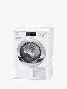 Miele TEH785WP Freestanding Heat Pump Tumble Dryer, 9kg Load, White: Stock Code - 88942905 :...