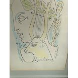 Original Jean Cocteau Lithograph