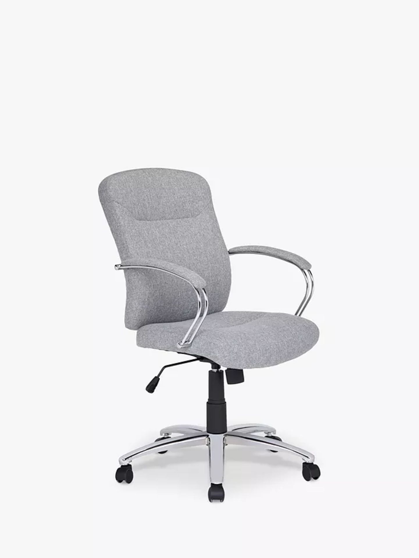 Grade B+ John Lewis &Partners Warner Fabric Office Chair in Grey - RRP: £150