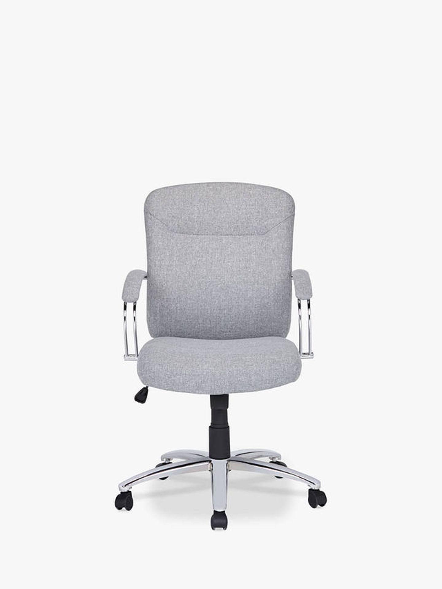 Grade B+ John Lewis &Partners Warner Fabric Office Chair in Grey - RRP: £150 - Image 2 of 4