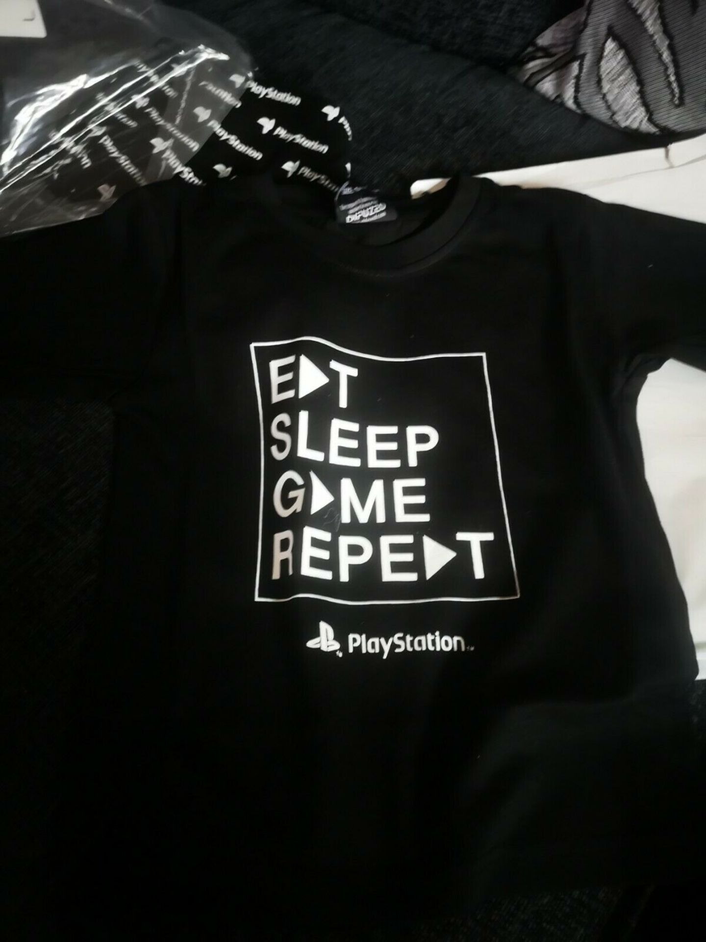 4 x Playstation Eat Game Sleep Repeat Pyjamas - age 5-6