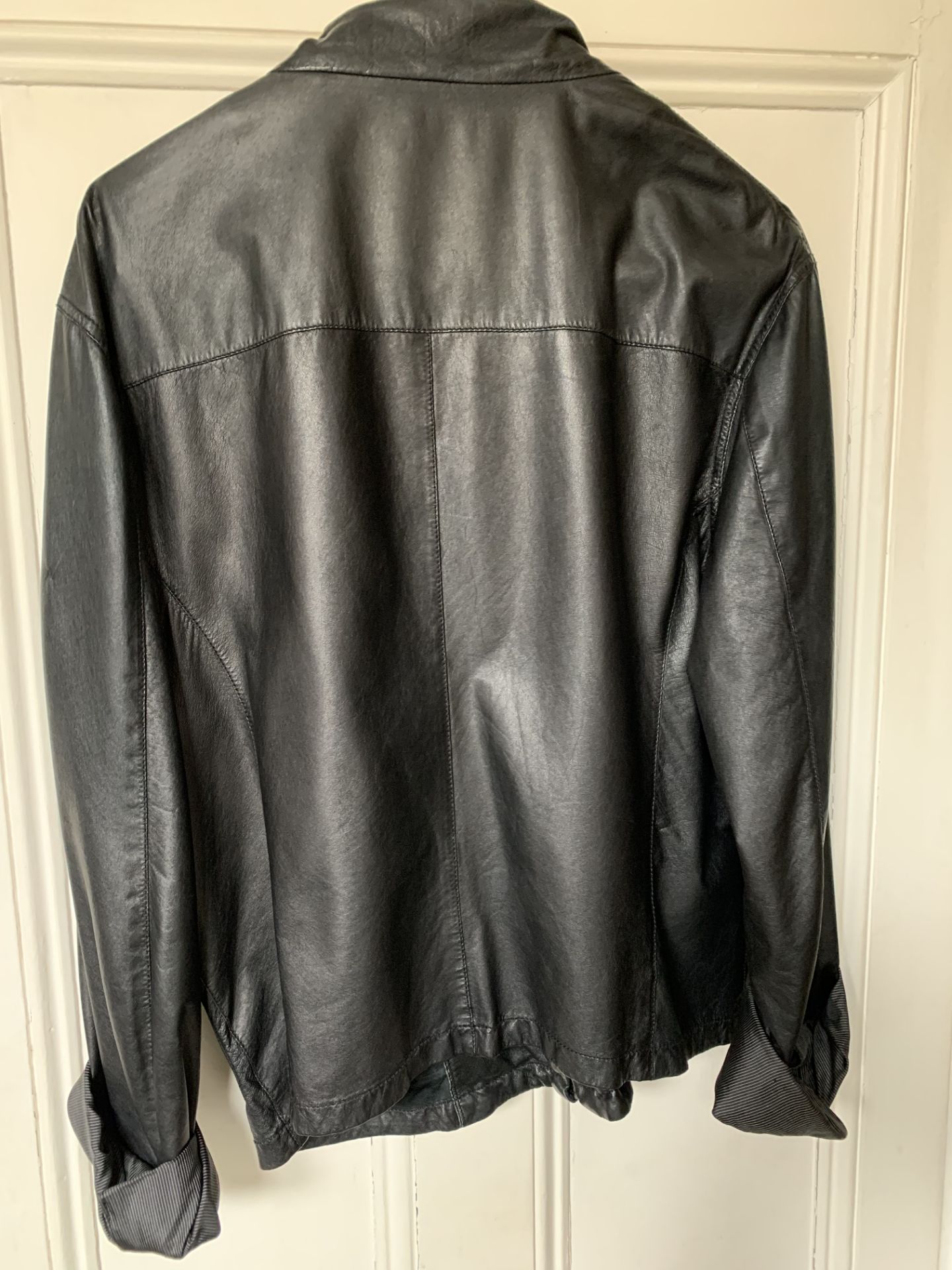 Armani Collezioni Lambskin Jacket - Image 2 of 3