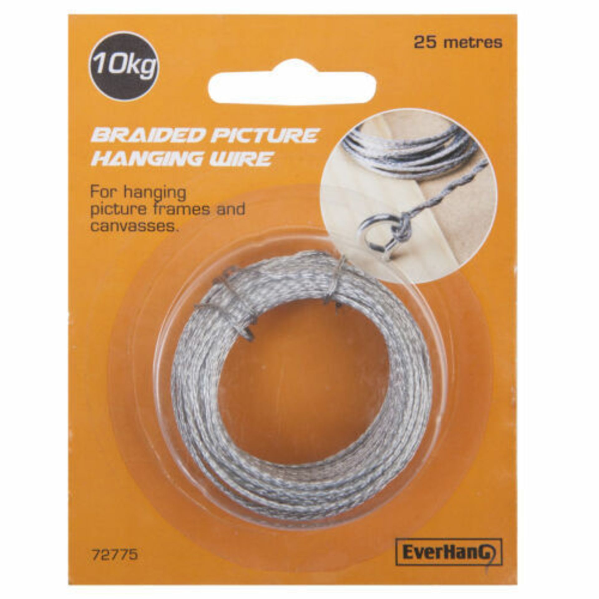 Everhang 10KG Braided Picture Hanging Wire 10m Brand New