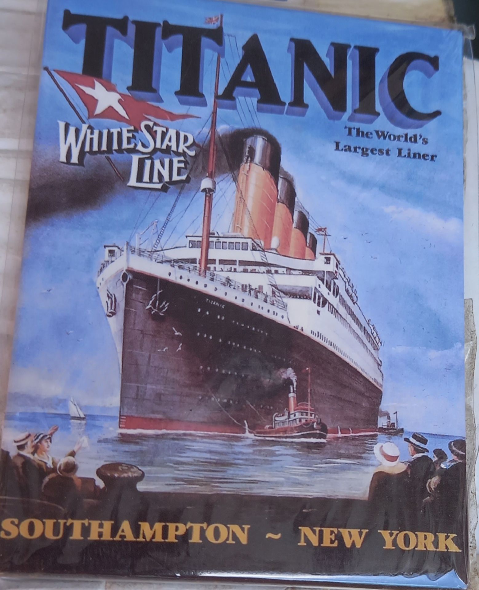 12 brand new titantic fridge magnets