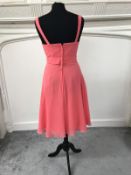 Short Coral Dress Size 6