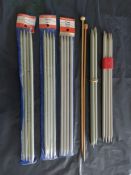 12 Sets of Knitting/Wool Needles