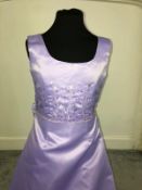 Childs Lilac Dress Age Approx. 6