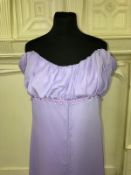 Lilac Long Prom Dress Size 14-16 (Xl)