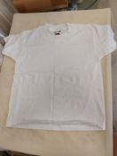 White Tee-Shirts Size 3 to 4. Pack of 6
