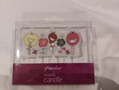 Novelty Fruit Candles Approx. 10 Cm Long