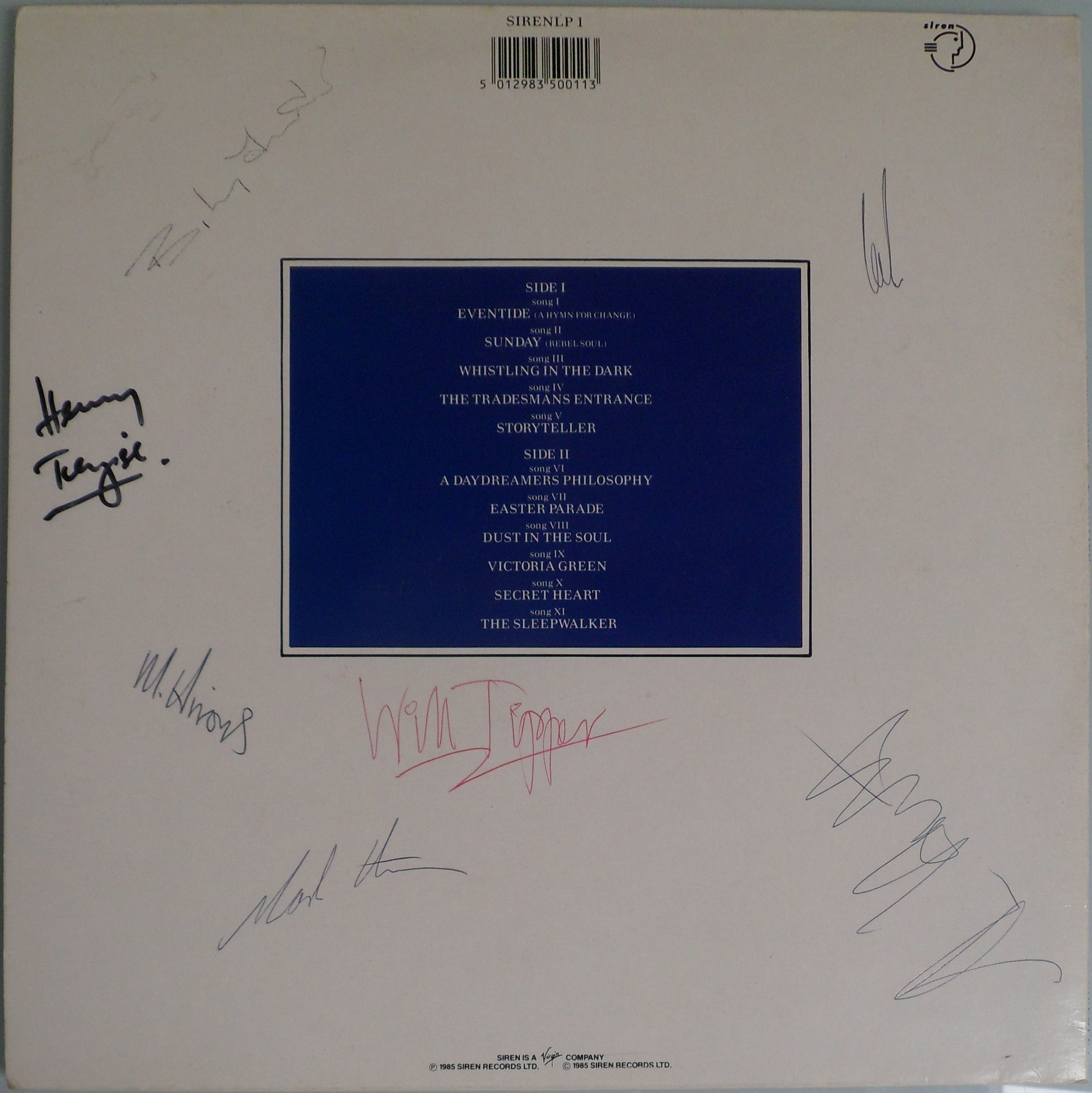 Very Rare Faith Brothers - Eventide -Debut Album and Fully Autographed by All Band Members. - Image 2 of 6