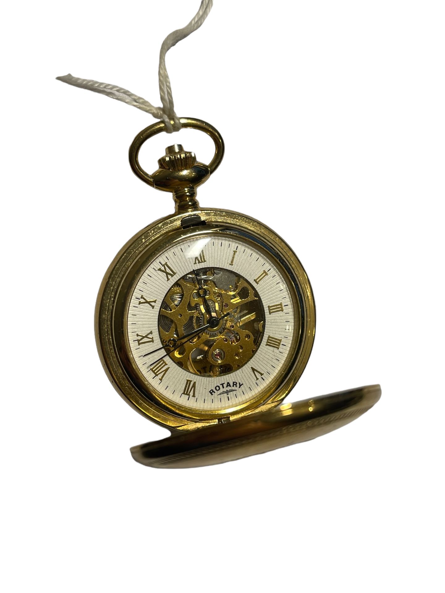 Rotary Gold Plated Mechanical Pocket Watch MP00713/01 RRP £209 - Ex Demo