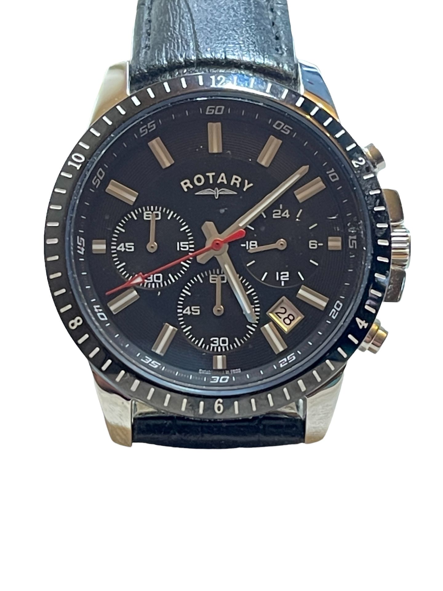 Rotary Chronograph Quartz Men's Watch - Surplus Stock from Our Private Jet Charter