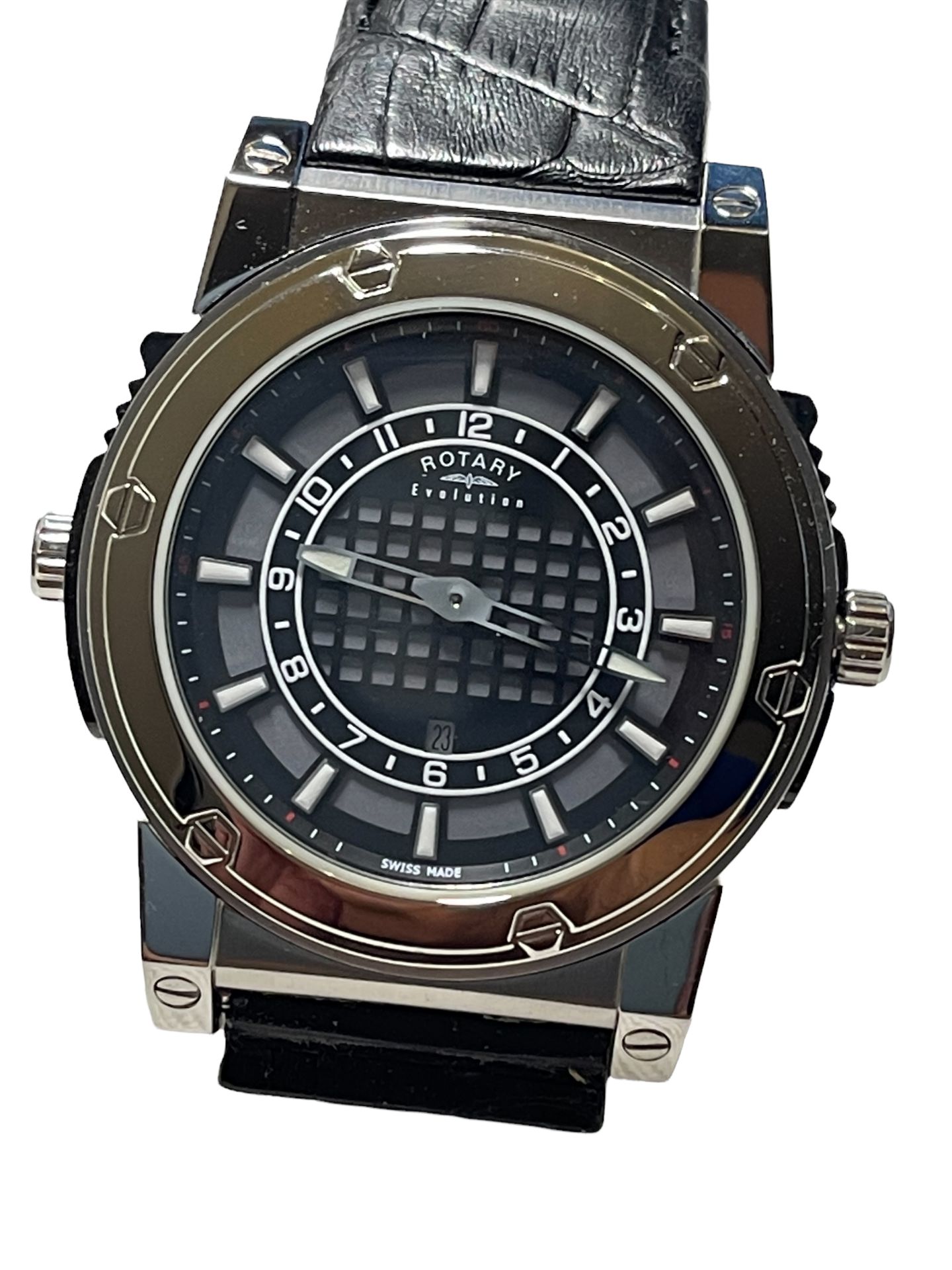 Swiss Made Rotary Evolution Dual Face Unisex Watch - Surplus Stock from Private Jet Charter RRP £750 - Image 4 of 14